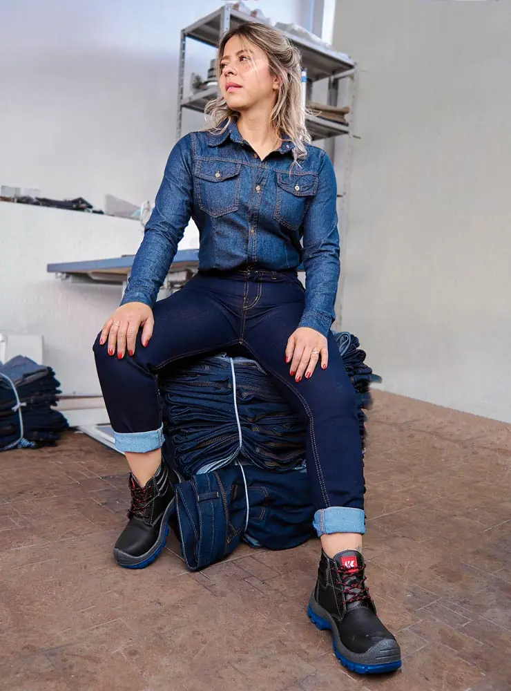 Fotografía dotación pantalón de jean