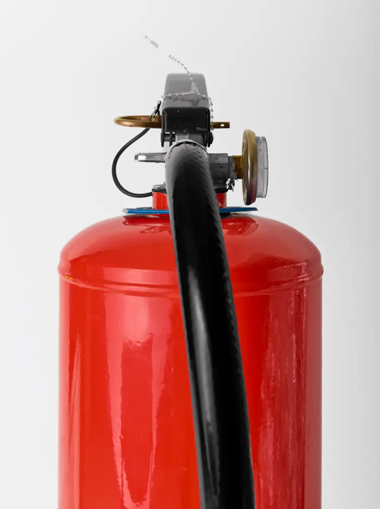 Extintor rojo químico seco de 10 lbs